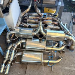 MUST GO!! ASPEC PERFORMANCE STAINLESS EXHAUST!! 30$ EACH ...MUST GO!