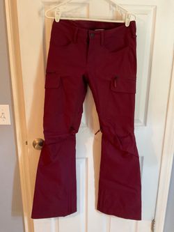 Burton Snowboarding Pants -Xsmall - Women’s - Maroon