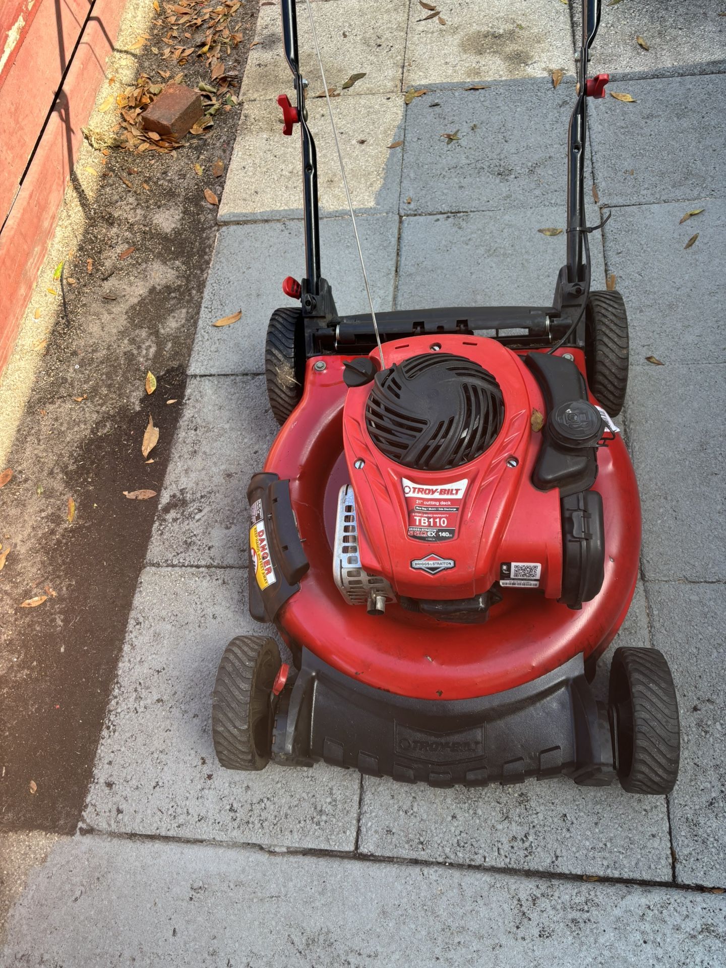 Troybilt Push Lawnmower