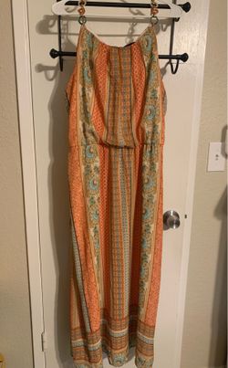 Long summer dress XL
