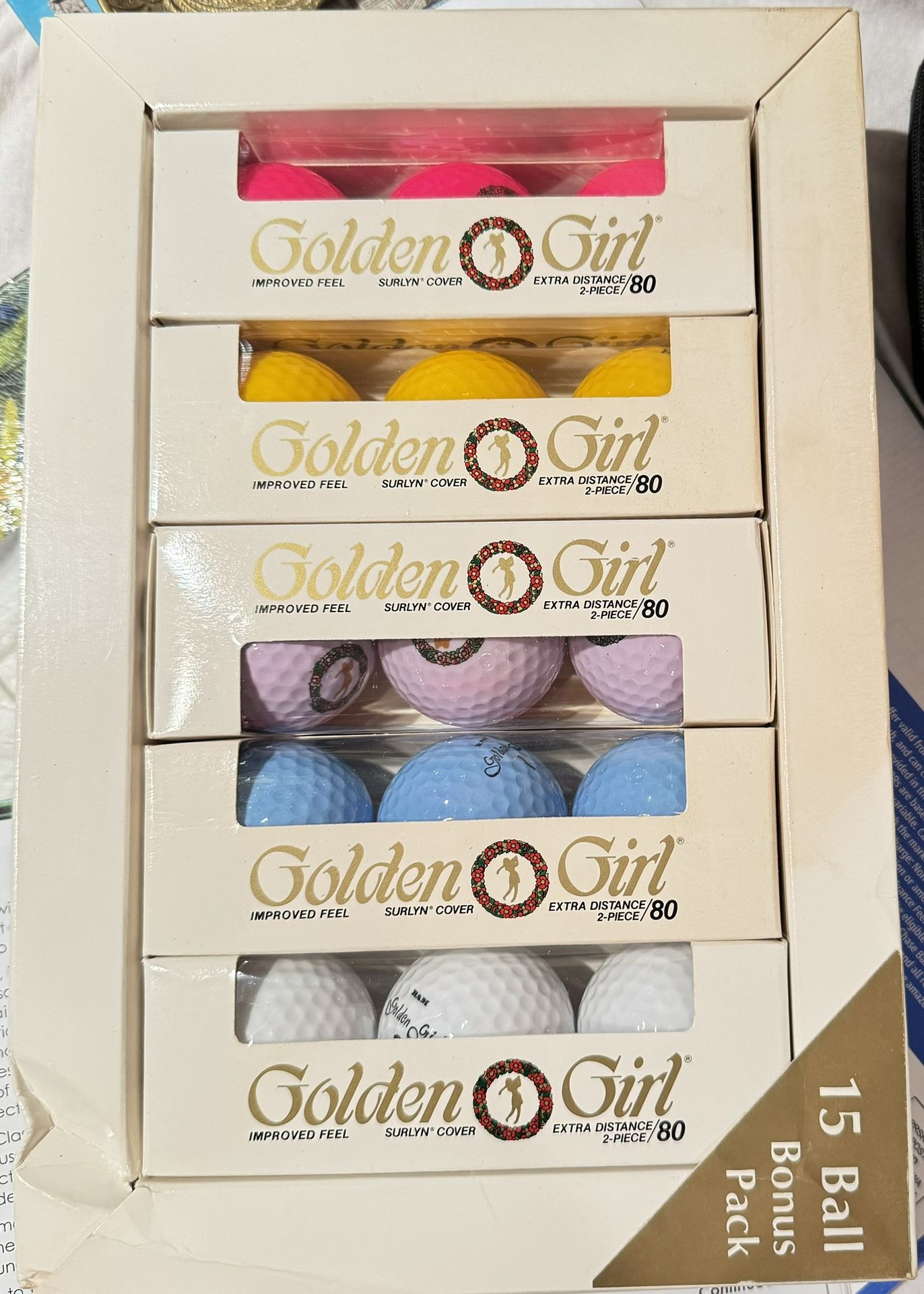 golden girl surlin cover 15 balls extra distance