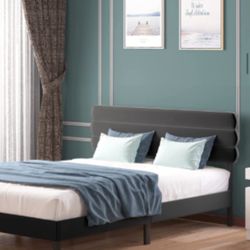 Full size Upholstered Bed Headboard 