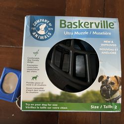 Baskerville Dog muzzle For Small To Medium Dogs