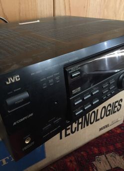Jvc audio visual control receiver