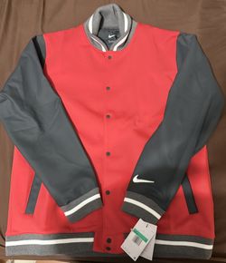Nike Varsity Jacket Red Size XL
