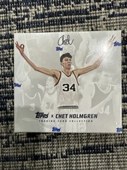 Topps x Chet Holmgren 2022 NCAA Basketball 30-Card Box