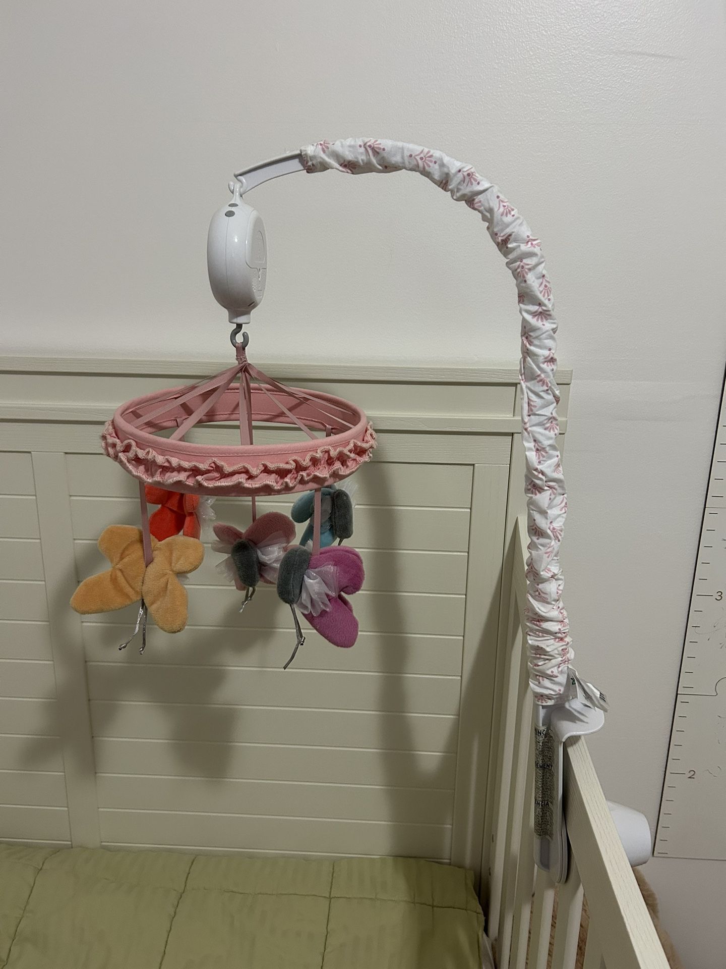 Baby Blooms Butterfly Musical Baby Crib Mobile