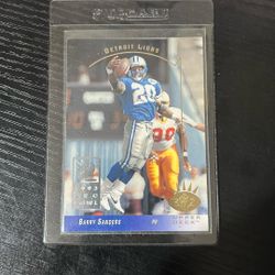 NFL CARD Berry Sanders