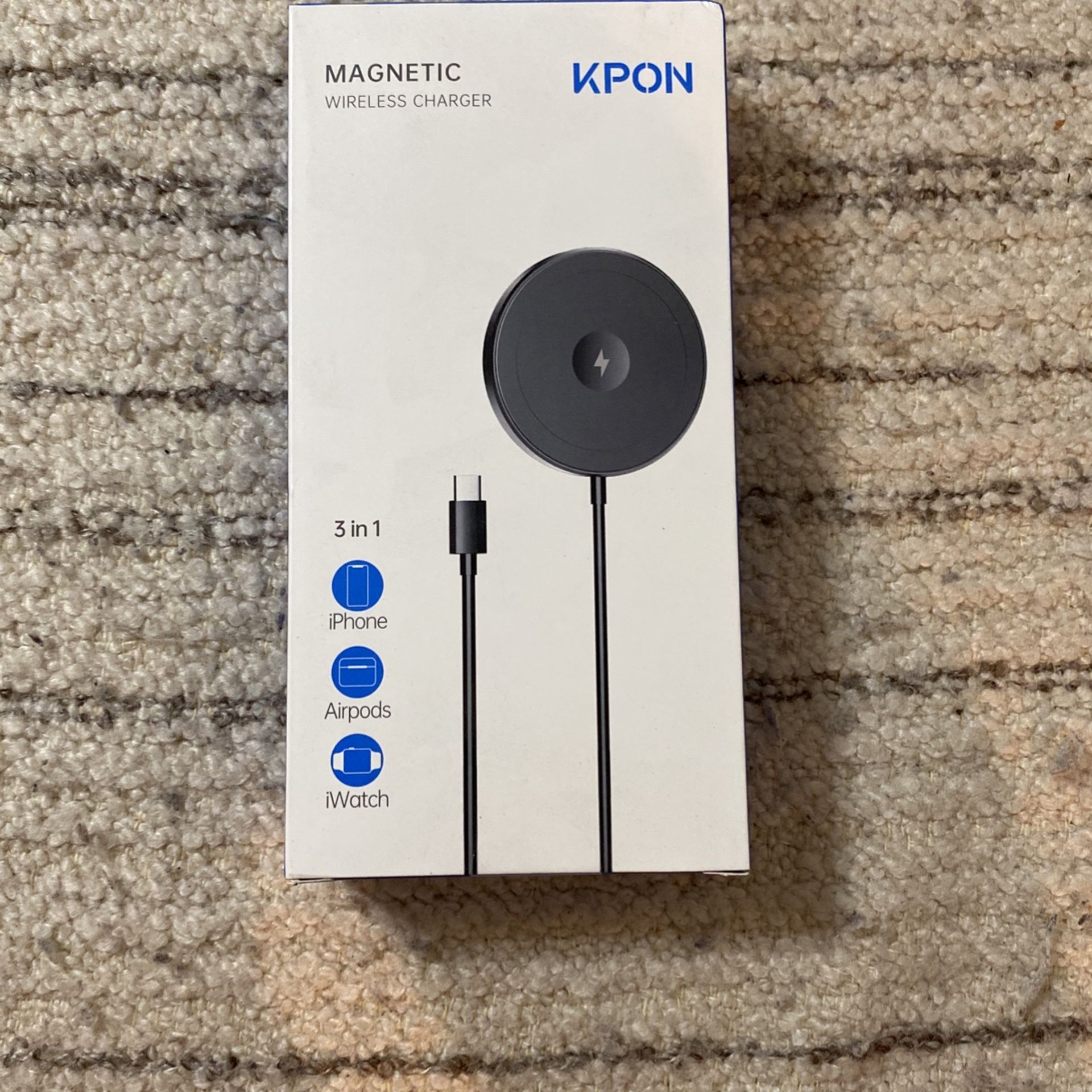 Only $8 KPON Magnetic Wireless Phone Charger