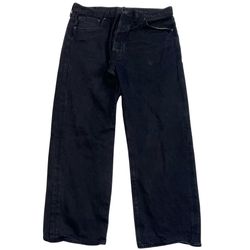 Levi's Premium 501 Original Jeans 36X30 Button Fly Straight Leg Black