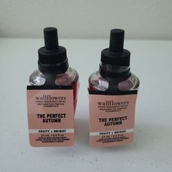 Bath and Body The Perfect Autumn wall flowers refills 2-Pack
