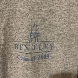 Bentley “Class of 2009” Tee — Pre-University Era Relic (Size L)– Limited Class-Issued Shirt