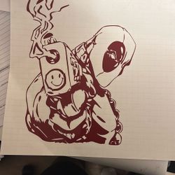 Deadpool Decal 