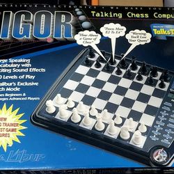 Rare Talking Chess Complete And Working 