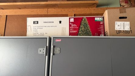 6.5 ft Festive Pine LED Pre-Lit Christmas Tree