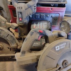 PORTER CABLE 18V TOOLS!
