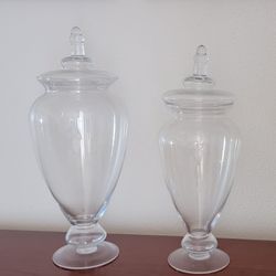 Glass Base With Lid