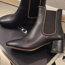 Coach Torri Leather Bootie