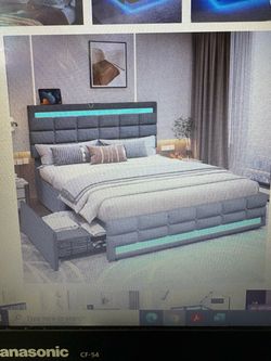 Salamir Queen Storage Bed Brand New in Box