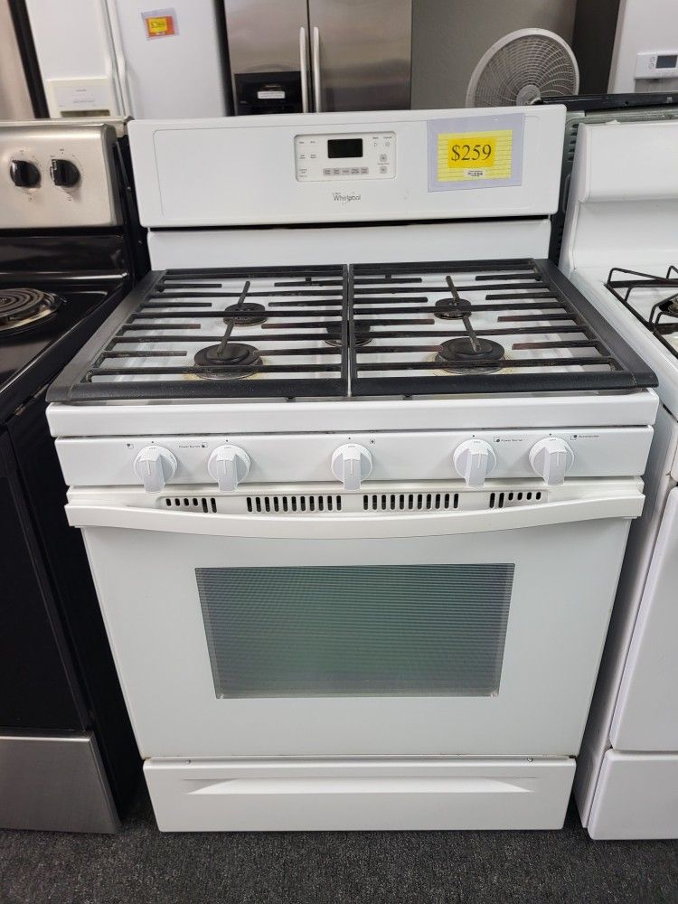 🇺🇸4th Of July Sale! Whirlpool Gas Range-Warranty Included