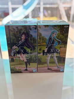 Asuna & Yuuki figures