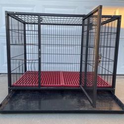Super Large Sturdy Cage with removable tray for pets 