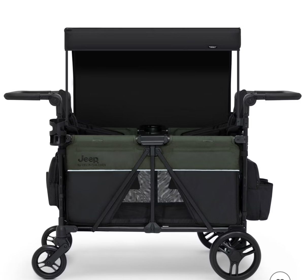 Jeep Aries Stroller Wagon by Delta Children - Black/Green
