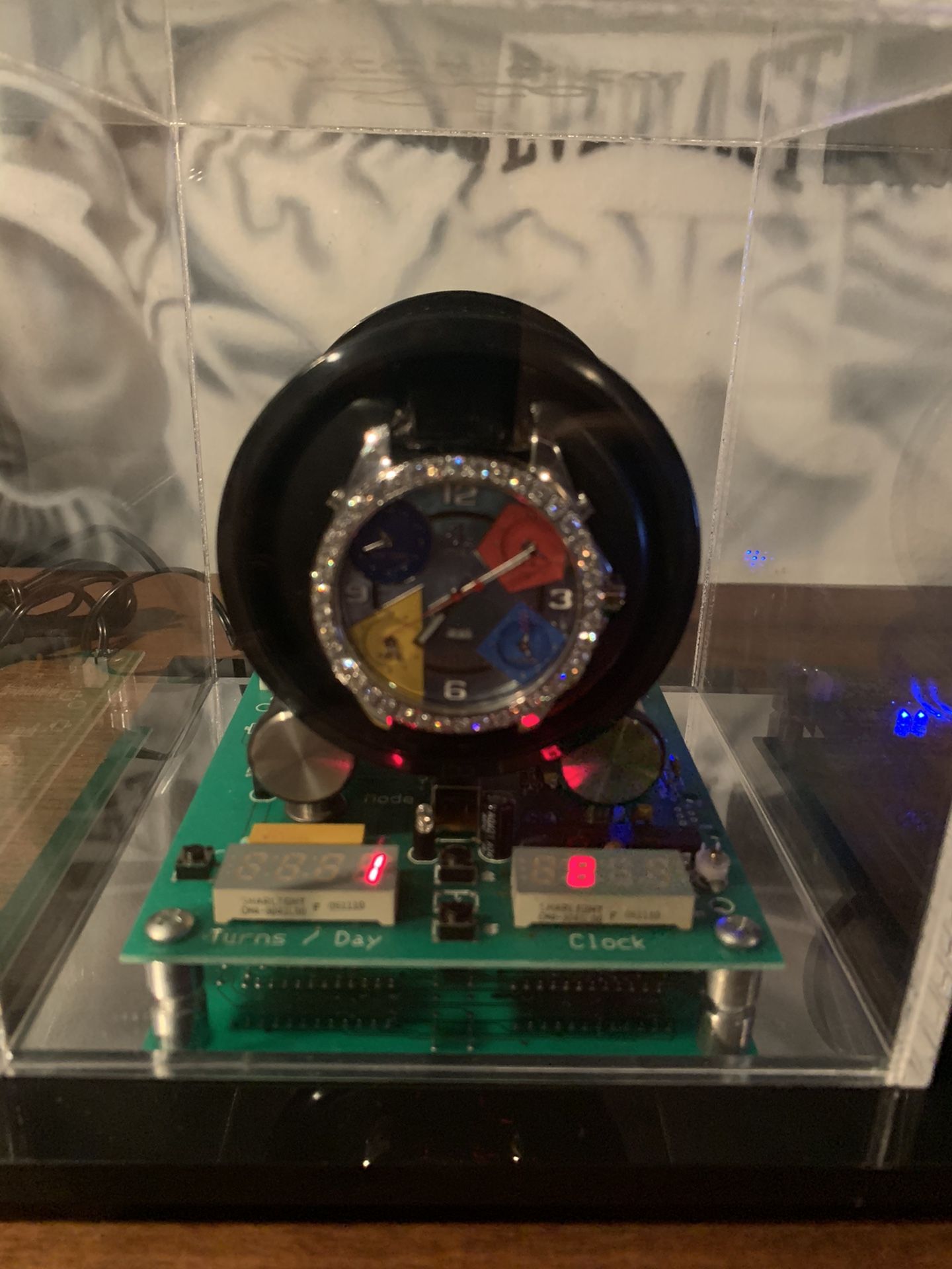 Rare Jacob & Co. ORBITA TOURBILLON 1 (SINGLE) Programmable Watch Winder (A Must)