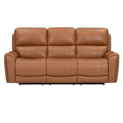 Caramel Zero Gravity Power Reclining Sofa 