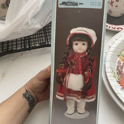 Vintage Christmas Doll