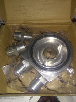 Adapter ..oil cooler