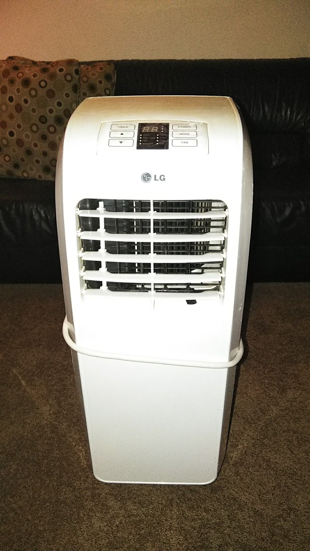 LG portable stand-up programmable air conditioner