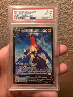 Pokemon Garchomp V Astral Radiance Trainer Gallery Full Art #TG23 PSA 10