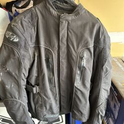 Joe rocket fully padded motorcycle jacket