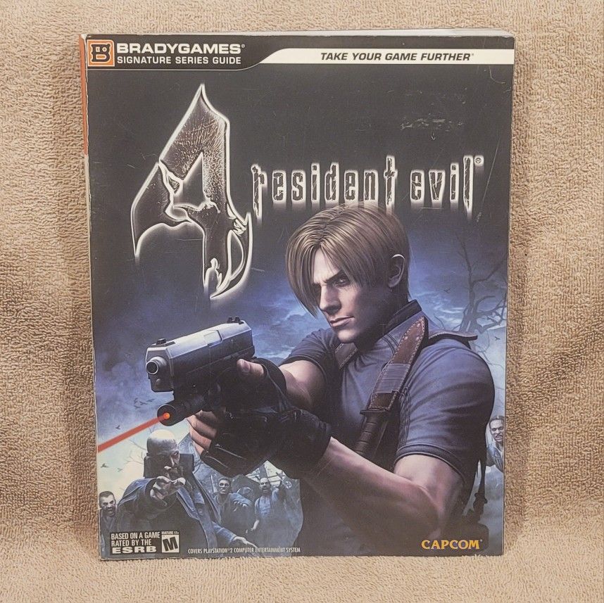 RESIDENT EVIL 4 OFFICIAL STRATEGY GUIDE (2005) BRADY GAMES RE VIDEO GAME BOOK MAG MAGAZINE