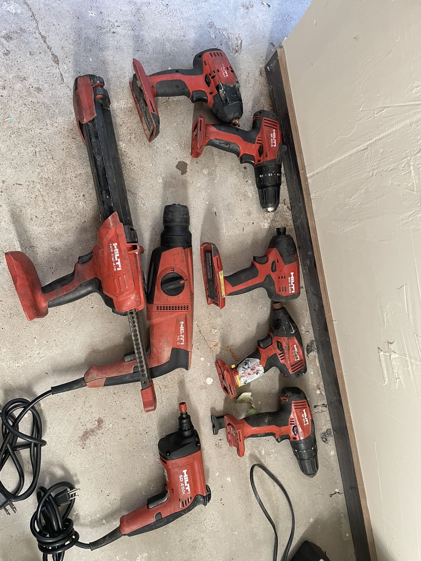 Hilti Tools Saw Drill Impact