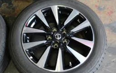 Nissan Maxima Rims Altima Wheels Quest Rogue Sentra Pathfinder Juke Murano Infiniti Q50 Q60 G35 Rims G37 Rims 