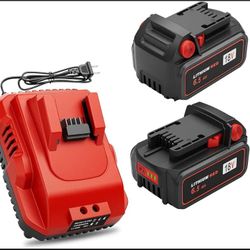 Milwaukee M18 Fuel Battery Charger W/ 2 Batteries