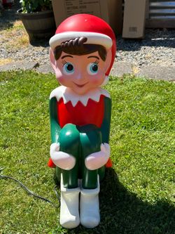 Elf on a Shelf Christmas Blow Mold