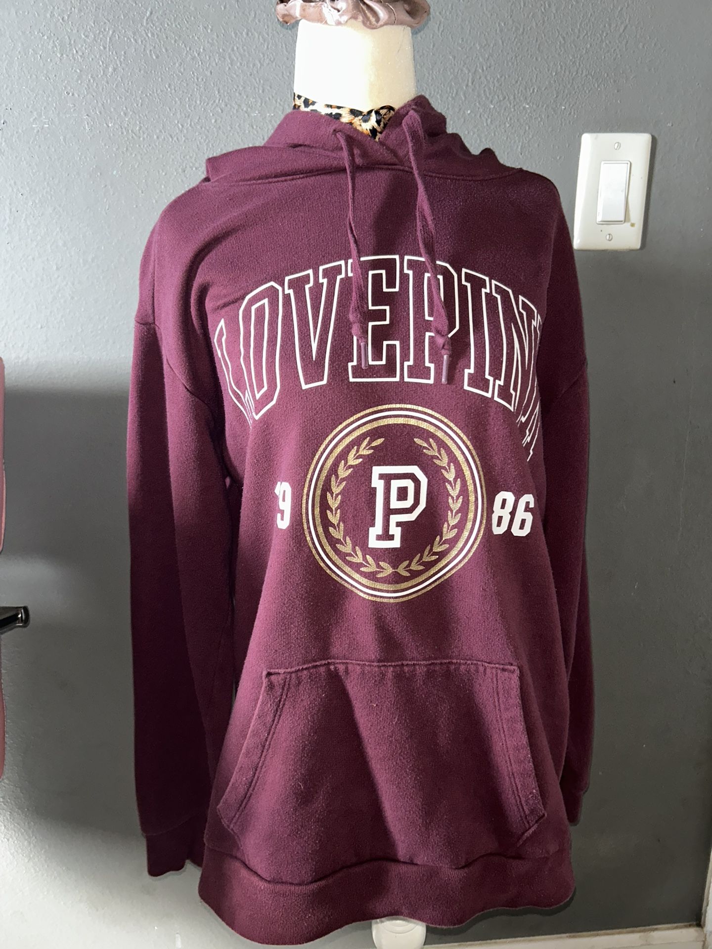 Pink Victoria Secret Hoodie 