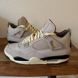Jordan 4 A Ma Maniere While You Were Sleeping Fossil Stone Size 10.5