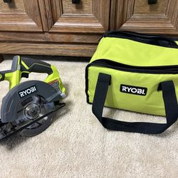 Ryobi Circular Saw With Bag Without Battery 