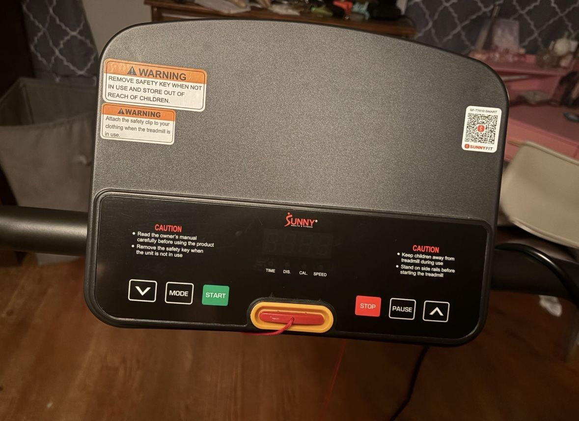 Sunny health motorized Treadmill