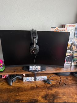 Xbox series x W/ monitor and elite series 2 controller
