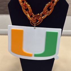 Miami Hurricane Super Fan Chain