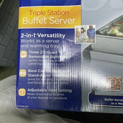 Oster Triple Station Buffet Server.