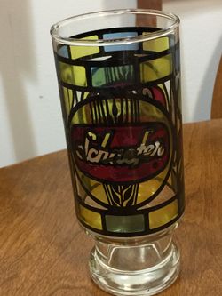 1970’s Schaefer draft beer glass