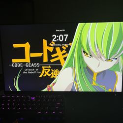 2 gaming monitors (KTC 100hz & 75 hz sceptre)