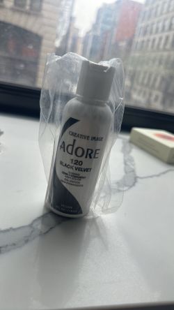 adore black velvet 120 demi permanent color