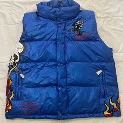 Ed Hardy Vintage Puffer Vest Size XXL 